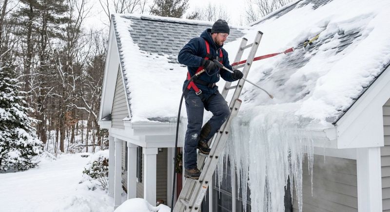 Ice Dam Removal in Tacoma, WA