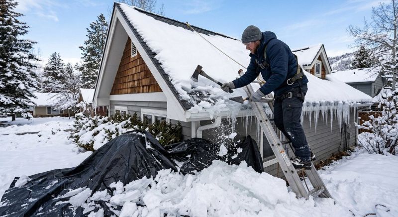 Ice Dam Removal in Columbia, MO