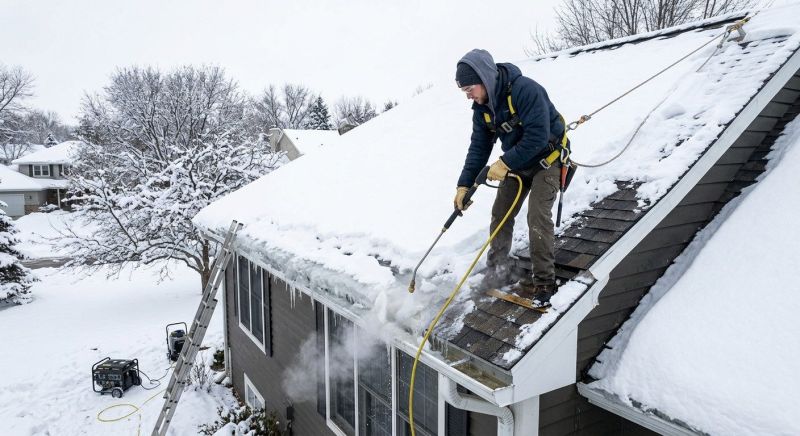 Ice Dam Repair in Kent, WA