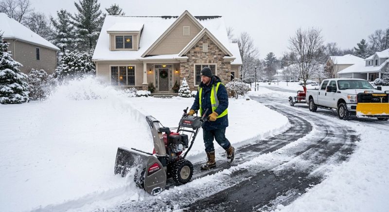 Parking Area Snow Removal in Brooklyn, NY