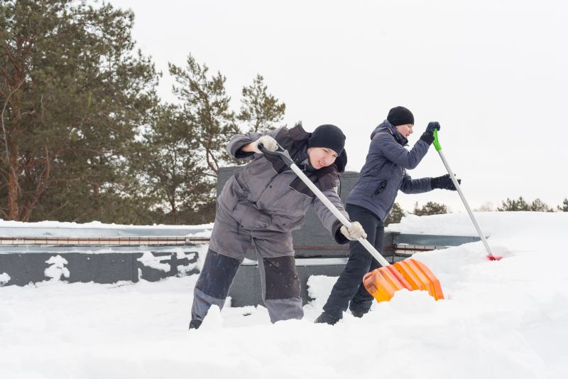 Rooftop Snow Removal in Long Island, NY