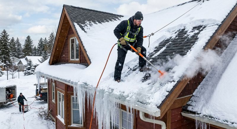 Ice Dam Repair in Redmond, WA