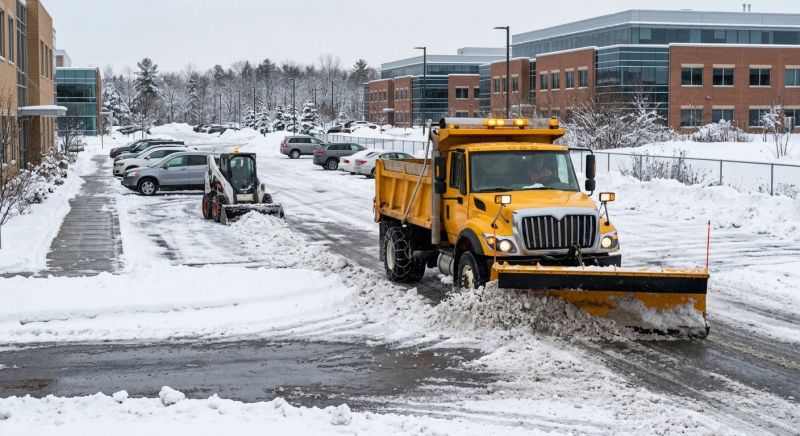 Parking Lot Snow Removal in New York, NY